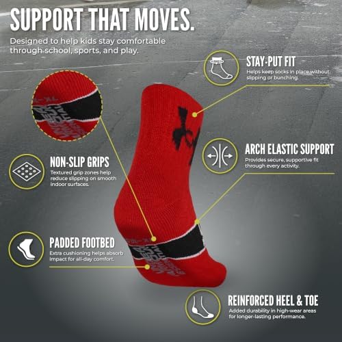 Under Armour Girls' Quarter Socks - Image 3