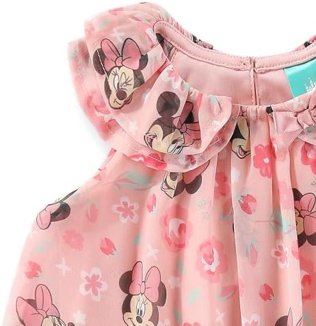 Disney Pooh Minnie Baby Girls Chiffon Bubble Romper - Image 2