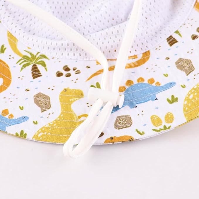 LANGZHEN Sun Protection Hat for Kids Toddler Boys Girls Wide Brim Summer - Image 6