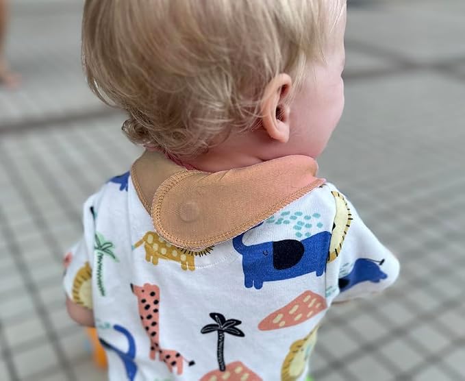 Magnetic Bandana Drool Bibs 5-pack - Image 6