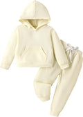 Happy Town Baby Fall Outfits for Girl Boy Long Sleeve Hoodie Top and Long by HappyTown