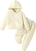 Happy Town Baby Fall Outfits for Girl Boy Long Sleeve Hoodie Top and Long by HappyTown