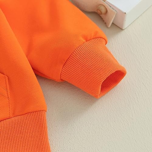 Unisex Baby Boy Girl Clothes Hooded Sweatshirts Solid Color Long Sleeve Hoodies - Image 6