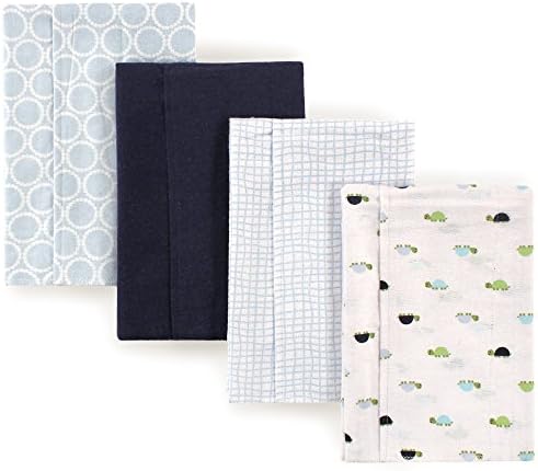 Luvable Friends Unisex Baby Cotton Flannel Burp Cloths, One Size - Image 2