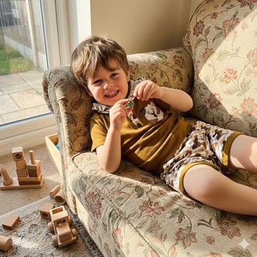Toddler Baby Boy Hooded Dinosaur Summer Outfit Funny T-Shirt Shorts Set - Image 4