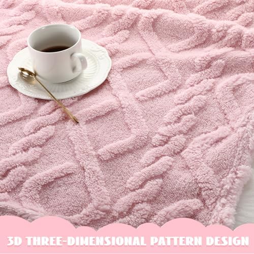 VitalCozy 4 Pcs Fleece Baby Blankets 3D Plush Soft Newborn, Warm Receiving - Image 3