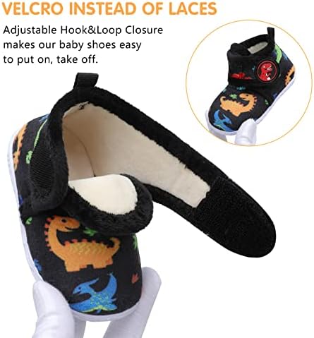FEETCITY Baby Booties Girls Boys Infant Slippers First Walkers Shoes Warm Socks - Image 4