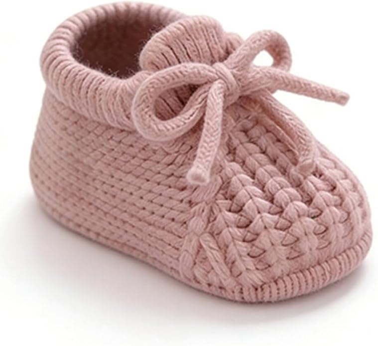 Newborn Shoes, Baby Girls Boys Hand Knit Booties, Photography Props, Photoshoot by Khocadw