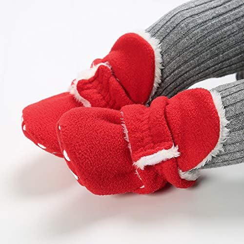 Baby Booties Cozy Fleece Slippers Soft Baby Shoes - Image 2