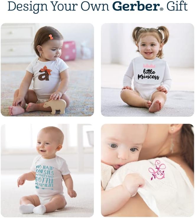 Gerber Baby 3-Pack Short-Sleeve Slip-on Shirts - Image 2