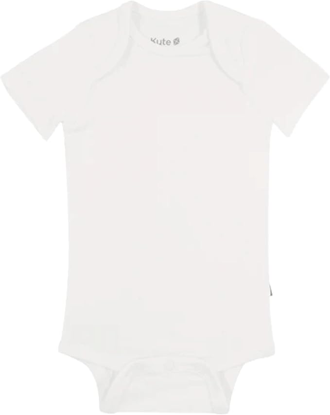KYTE BABY Short Sleeve Baby Bodysuit, Buttery Soft Rayon Made From Bamboo by KYTEBABY