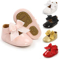 Meckior Infant Baby Girls Soft Sole Bowknot Princess Wedding Dress Mary Jane by Meckior