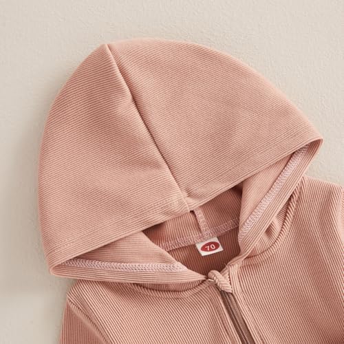 Fall Baby Clothes Newborn Boy Girl Hoodie Romper Long Sleeve Jumpsuit Winter - Image 4