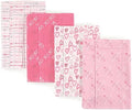 Luvable Friends Unisex Baby Cotton Flannel Burp Cloths, One Size by Luvable+Friends