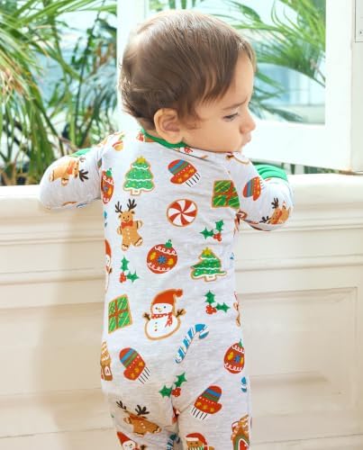 babee Reshinee Bamboo Viscose Baby Footie Pajama, Zipper Sleeper Boys Girls - Image 5