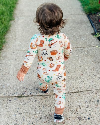 babee Reshinee Bamboo Viscose Baby Footie Pajama, Zipper Sleeper Boys Girls - Image 4