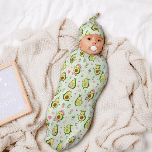Candy Swaddle Blankets Soft Receiving Blanket Baby Swaddle Wrap - Image 4