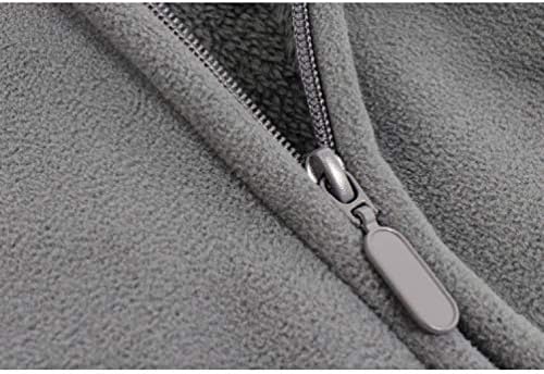 Toddler Winter Coats Baby Boys Girls Fuzzy Sherpa Fleece Jackets - Image 4