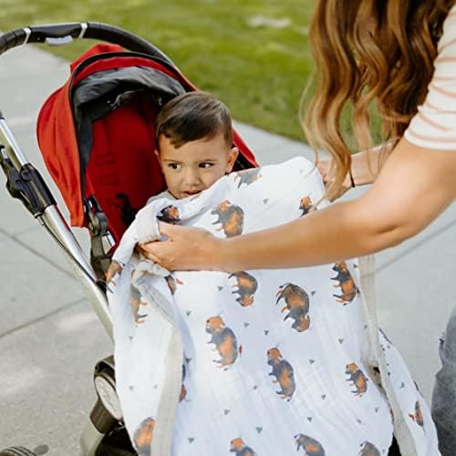Little Unicorn Newborn Receiving Quilt | Ultra- Soft - Image 6