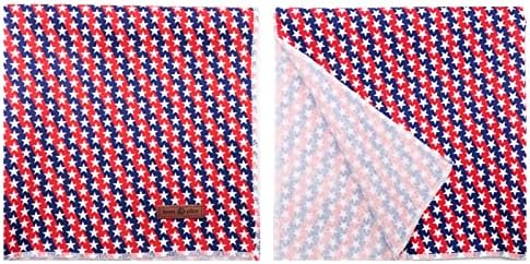 Lionet Paws Dog Bandana, 4th of July Fabric Dogs Kerchief - Image 4