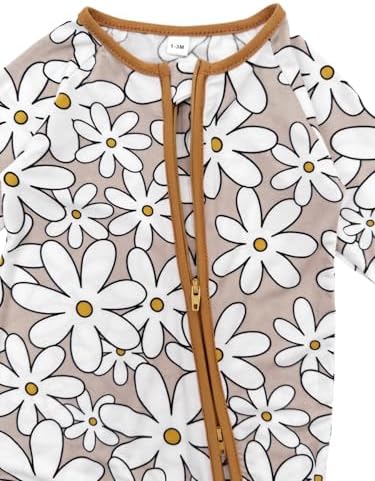 Bow Dream Bamboo Rayon Baby Romper Boy Newborn Girl Clothes Outfit - Image 3