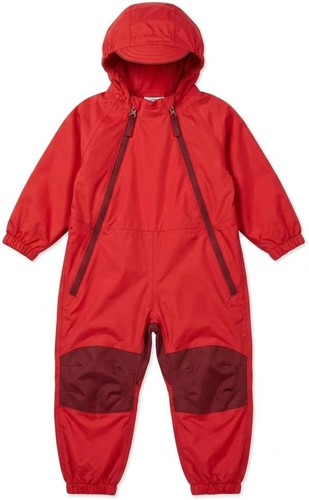 Tuffo Muddy Buddy Kids Waterproof Rain Suit One-Piece Coverall, Dual Zippers by Tuffo
