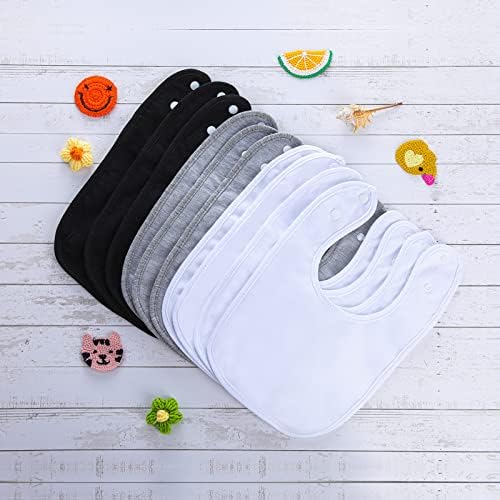 Hakochia Waterproof Baby Bibs Organic Cotton Super Soft and Absorbent - Image 5