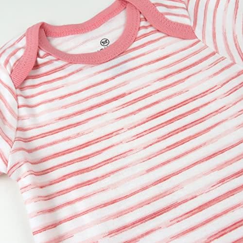 HonestBaby unisex-baby 3-pack Short Sleeve Bodysuits One-piece 100% Organic - Image 2