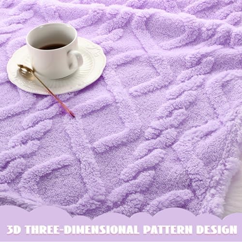 VitalCozy 4 Pcs Fleece Baby Blankets 3D Plush Soft Newborn, Warm Receiving - Image 3