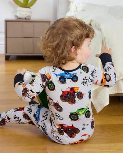 babee Reshinee Bamboo Viscose Baby Footie Pajama, Zipper Sleeper Boys Girls - Image 4