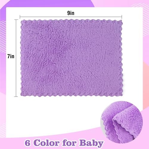 Puomue 24 Pack Baby Washcloths, Ultra Soft and Absorbent Baby Washcloths - Image 2