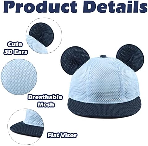 JANGANNSA Baby Duck Cap Infant Kids Sun Hat Bear Cute Cartoon Caps Spring Summer - Image 3