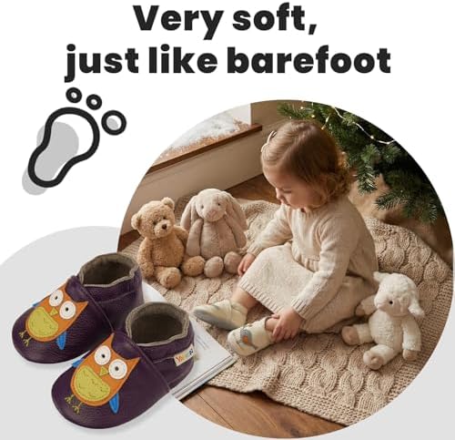 YALION Baby Soft Leather Shoes Suede Sole Infant Toddler First Walking Sports - Image 5