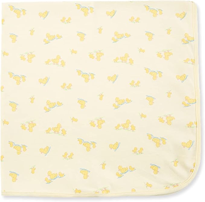 Little Me Blankets for Baby Gender Neutral Duckies Swaddling Receiving Blanket - Image 4