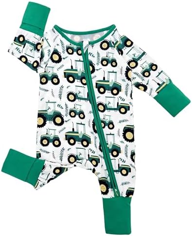 Bow Dream Bamboo Rayon Baby Romper Boy Newborn Girl Clothes Outfit - Image 3