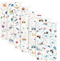 Baby Burp Cloths Muslin Washcloths 6 Pack Cotton Burp Rags by Decalsweet
