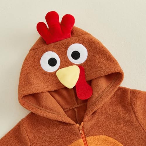 Monster Inc Halloween Baby Boy Girl Outfit Hoodie Rompers Newborn Jumpsuit - Image 7