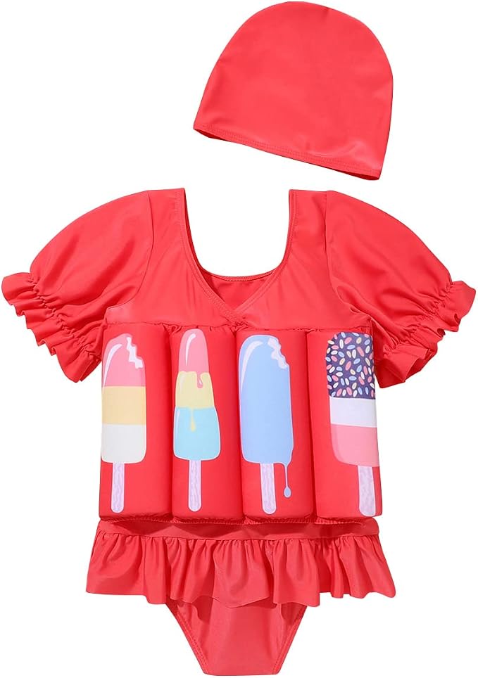 Kids Boys Girls Floatation Swimsuit - Image 2