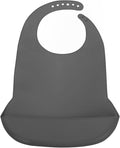 Silicone Adult Bib, Washable and Adjustable Bib by Unknown