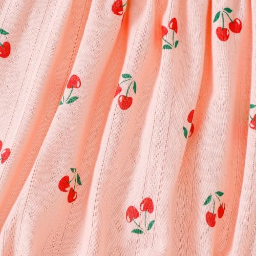 ROMPERINBOX Baby Girl Bodysuit Cotton Spaghetti Strap Sleeveless Onsies Summer - Image 4