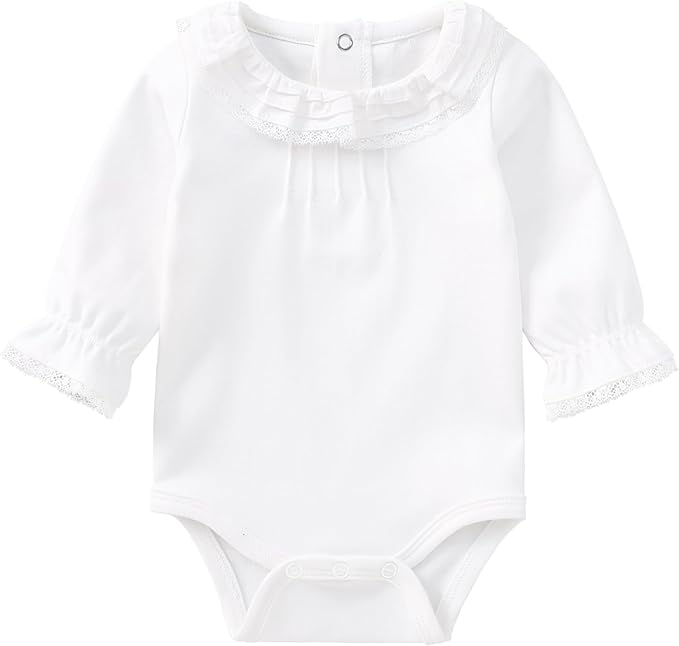 pureborn Baby Girls Boys Bodysuit One-Piece Romper 0-24 Months by pureborn