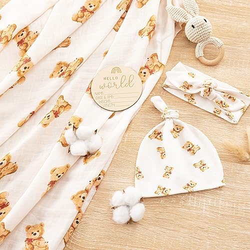 BabyWhale Muslin Swaddle Blanket - Image 3