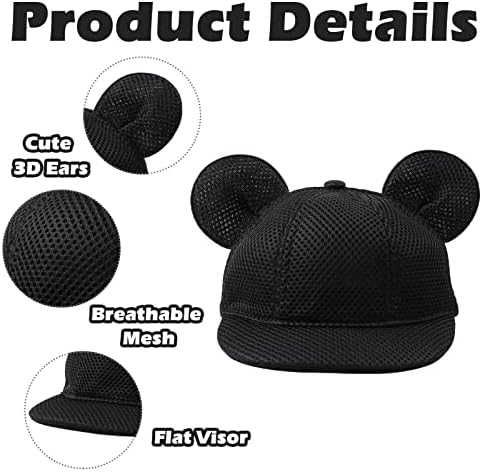 JANGANNSA Baby Duck Cap Infant Kids Sun Hat Bear Cute Cartoon Caps Spring Summer - Image 3