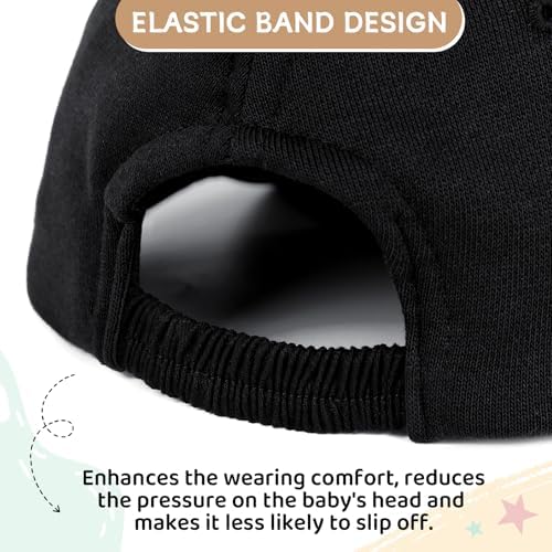 Durio Baby Baseball Cap UPF 50+ Infant Sun Hat Elastic Back 0-12 Months - Image 3