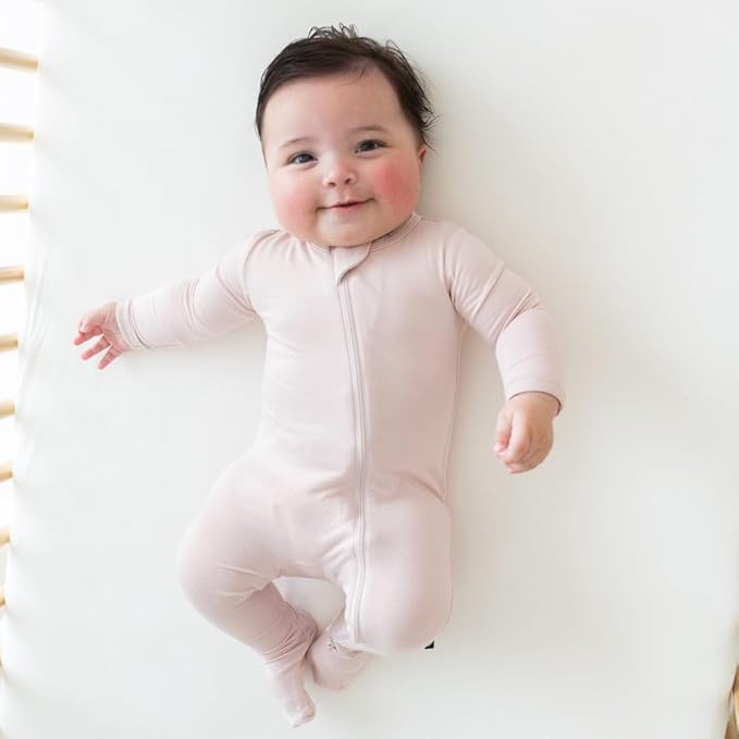 KYTE BABY Infant and Toddler Dual Zipper Footie, Ultra-Soft Rayon Made From - Image 4