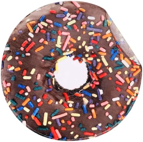 SeaRoomy Chocolate Donut Blanket, Realistic Funny Food Throw Blanket by SeaRoomy