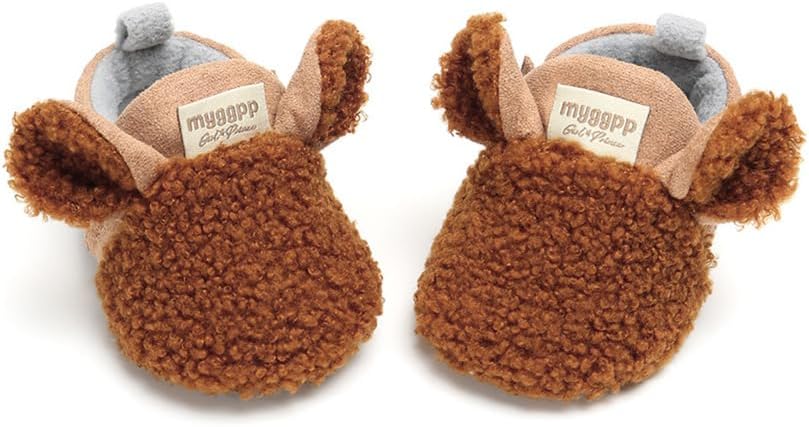 Baby Booties Cozy Fleece Slippers Soft Baby Shoes - Image 3