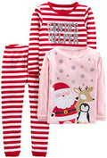 Simple Joys by Carter's Baby 3-Piece Snug-fit Cotton Holiday Pajama Set by SimpleJoysbyCarters