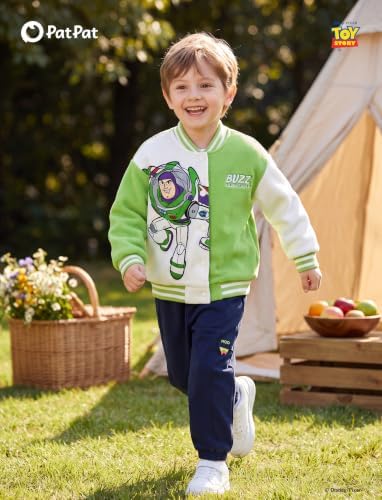 Disney Bomber Jacket Spider Man Marvel Toy Story Cars Varsity Cardigan2-13Y - Image 2