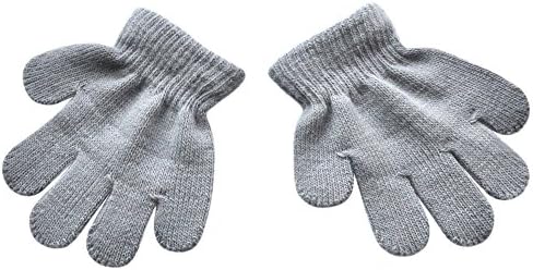 Toddler Boys and Girls Winter Knitted Writing Gloves, 1-3 Years Old - Image 2